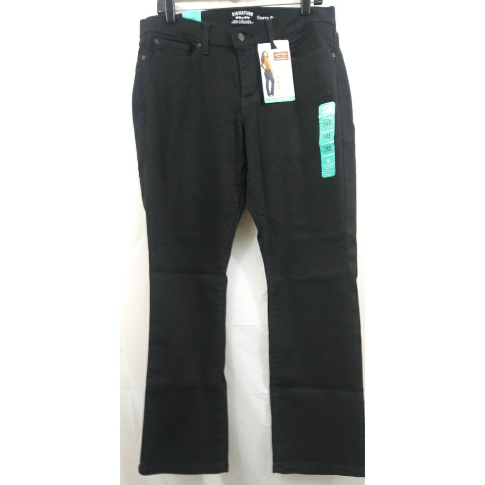 Levis Simply Stretch Curvy jeans.
